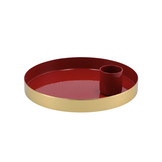 Kandelaar Golden Circle - Rood