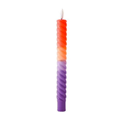 LED Swirl Kaars Mystic RC - 1 stuk