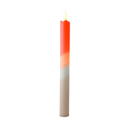 LED Pillar Kaars Rustic RC - 1 stuk