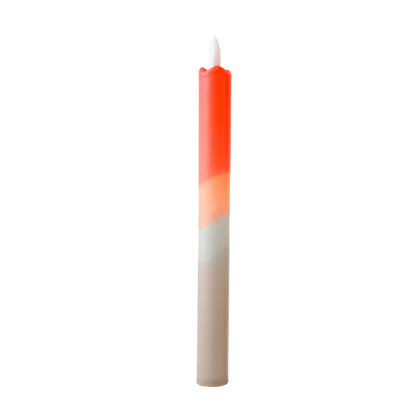 LED Pillar Kaars Rustic RC - 1 stuk