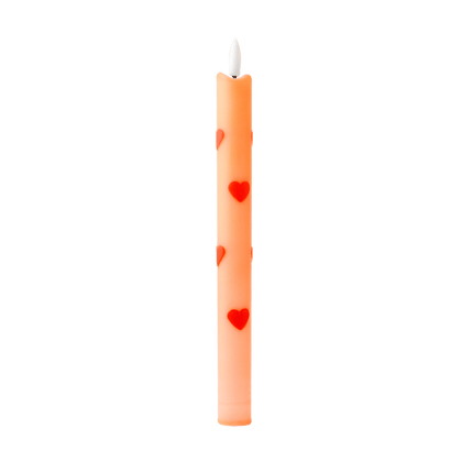 LED Pillar Kaars Oranje Crush RC - 1 stuk