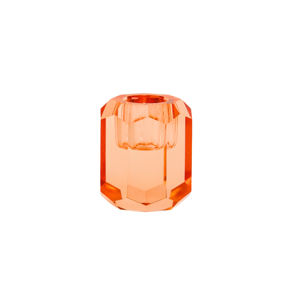 Kandelaar Crystal Oranje