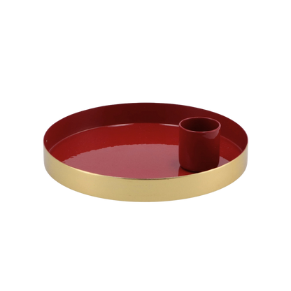 Kandelaar Golden Circle - Rood